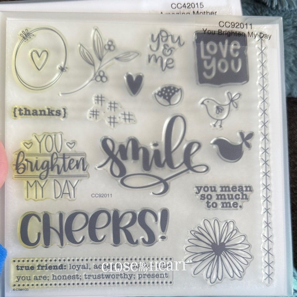 You Brighten My Day Clear Stamp Set — Gray Accent Designs